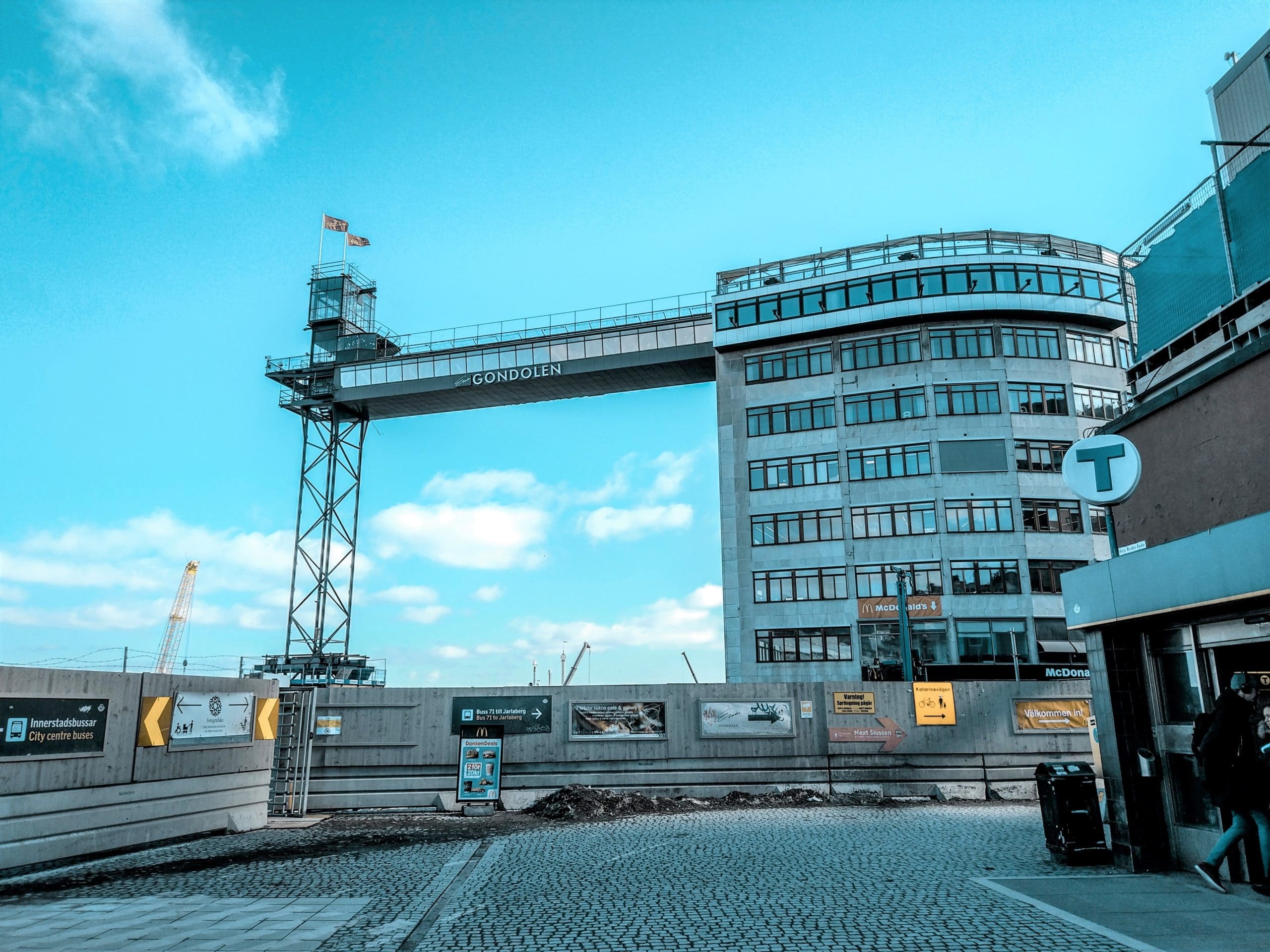 Restaurang Gondolen vid Slussen i Stockholm